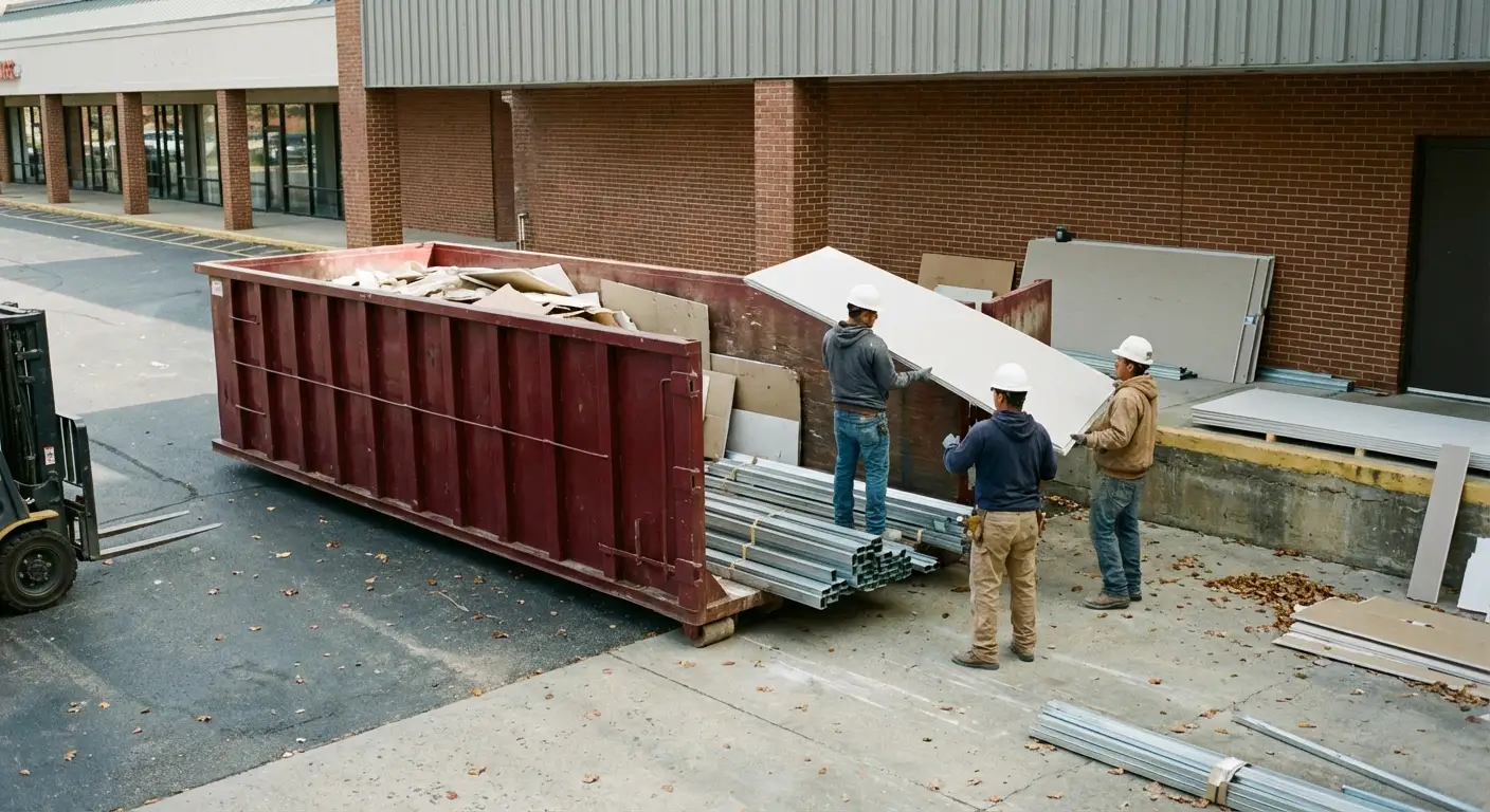 Commercial Strip-Mall Demolition in Arlington Heights, IL