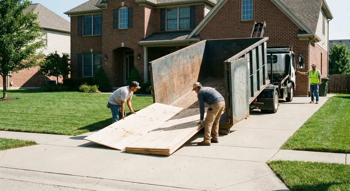 The Heights Dumpster Co. safety standards visualization in Arlington Heights, IL