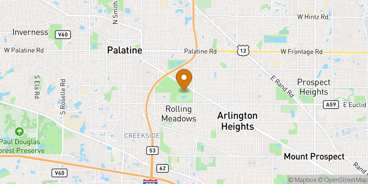  neighborhood map in Arlington Heights, IL